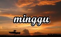 minggu