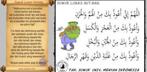suwuk doa lunas hutang